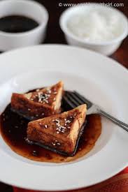 Cooking With Siri Recipes Reviews And Reflections Vegan A Day Pan Fried Tofu Triangles With Soy Sesame Ginger Sauce Fried Tofu Food Pan Fried Tofu