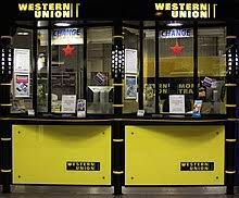 Consider an international wire transfer through outside services. Western Union Wikipedia