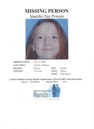 After someone called reporting that o'connor never returned home, county police issued an alert for the singer. Missing Persons Madison County Sheriff S Office