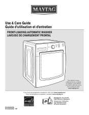 How to find your washer or dryer operating or repair manual when something goes wrong or you're trying to learn how to run an appliance. Maytag Mhw5100dw Manual