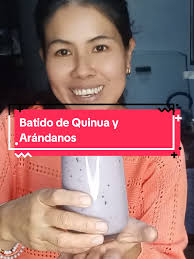 Batido de Quinua con Arándanos: Desayuno Nutritivo