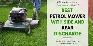 This is bad for manual (gear) transmissions, and absolute death for hydrostatic (automatic) transmissions. Best Petrol Mower With Side And Rear Discharge Easy Lawn Mowing