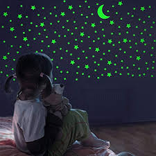 The moravian star shape originates in germany where it's called herrnhuter stern. Ffl Dreams Glow In The Dark Stars And Moon Realistic No Dots No Squares Set 338