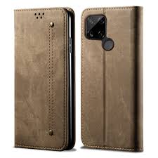 OPPO Realme C21 Hülle, LaimTop Denim ...