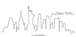 Maybe you would like to learn more about one of these? New York Skyline Umriss Vektor Download