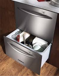 drawer dishwasher, kitchen interior