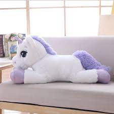 Unicorn Giant Plush Toys Unicorn Stuffed Animal Horse Toy Soft 85cm 100cm White Unicornio Peluche Doll Gift Children Photo Props Osos De Peluche Gigantes Peluches Animales De Peluche Gigantes