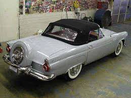 Image result for Silver Gray 1956 Thunderbird
