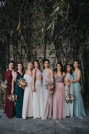 Ashlee Ryan Los Angeles Wedding With Images Bridesmaid Dresses Color Palette Bridesmaid Dress Colors Bridesmaid Inspiration