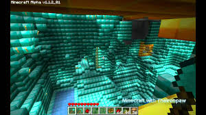 Hd wallpapers and background images Minecraft With Theironpaw Diamond Cave Cavern Youtube