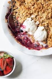 When rhubarb comes into season from april through july it'd be a crime not to use it in mouthwatering ways like a perfect crisp! Gluten Free Rhubarb Crisp The Almond Eater