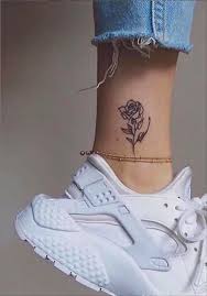 48 Meaningful Ankle Tattoo Ideas With Words And Flowers The First Hand Fashion News For Females Ank In 2020 Cute Tattoos For Women Ankle Tattoo Designs Ankle Tattoo