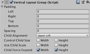 It was renamed in january 2016. Unity Manual Vertical Layout Group