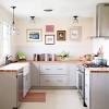 Three walls of cabinetry and appliances are enough to increase the efficiency of any kitchen. 1