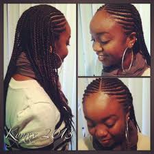 Start by creating a standard 3 strand plait, weaving left over middle, right over the middle. Cornrows Two Layers Novocom Top