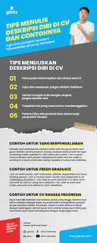 We did not find results for: Contoh Menulis Deskripsi Diri Agar Cv Dilirik Rekruter Glints Blog