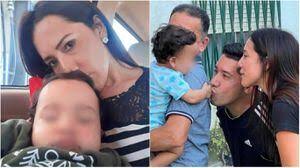 La nueva vida con la tía idéntica a su mamá de Oliver, el bebé  sobreviviente de un brutal choque: “Logramos que agarre la mamadera, nos  emocionamos un montón”