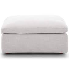 Down feathers and cotton fiber stuff the cushions, providing a perfect balance of support and comfort. Modway Commix Down Down Filled Overstuffed 4 Piece Sectional Sofa Set Seating For 3 Ottoman Beige Buy Online In Antigua And Barbuda At Antigua Desertcart Com Productid 151386032