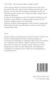 Besser nicht im beisein deiner kinder. No G20 Der Schwarze Block Schlagt Zuruck Amazon De Knall Kristjan Bucher