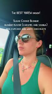 Tried the BEST 7BREW Order: Sugar Cookie Blondie