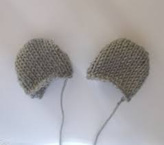 Add personality to your charity knitting project with instructions for knitting in the round, four sweater options, and bear ears. Knit Teddy Bear Ears Knitting Bear Knitted Teddy Bear Bear Ears