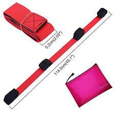 My husband's parents just had their 50th wedding anniversary and we all gathered to celebrate. Carnival Field Day Backyard Family Reunion 3 Legged Race Belt Elastic Tie Rope With Hook Loop For Relay Race Game