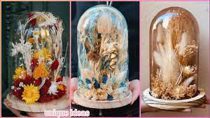Maybe you would like to learn more about one of these? Dried Floral Cloche Arrangements Bell Jar Home Decor Ideas Youtube