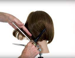 How To Create Internal Graduation On A Blunt Bob Bangstyle Blunt Bob Cameron Hair Hair Techniques