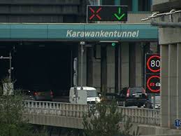 Karawanks tunnel of motorway a11/a2. 25 Jahre Karawankentunnel Kaernten Orf At