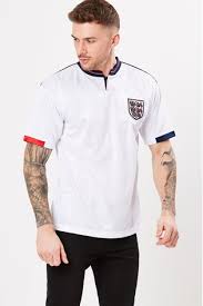England 1996 european championship official score draw retro shirt gascoigne 8. Buy Score Draw England 1989 Retro Jersey Football Shirt From Next Usa
