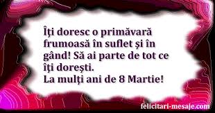 Felicitari ,mesaje, sincere felicitari pentru zi de nastere. 8 Martie Ziua Femeii UrÄƒri Si Mesaje 06