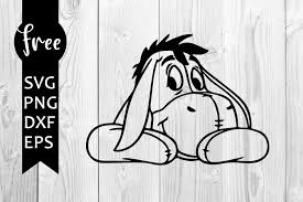 Download Eeyore Donkey Svg Free Winnie The Pooh Svg Cartoon Svg Instant Download Silhouette Cameo Shirt Design Free Svg Files Disney 0495 Freesvgplanet