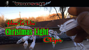 Find great deals on ebay for christmas light gutter clips. How To Use Gutter Clips For Christmas Lights Youtube