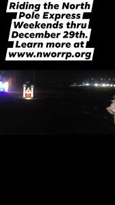 North Pole Express at Northwest Ohio Railroad Preservation Museum  #HolidaysinOhio #OhioHolidayLightsTrail