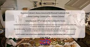 Cookbook Club: Colonial Recipes