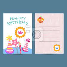 Maybe you would like to learn more about one of these? Happy Birthday Kinder Postkarte Vorlage Vektor Urlaub Illustration Fototapete Fototapeten Alles Gute Zum Geburtstag Art Gluckwunsch Myloview De