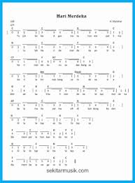 Lirik lagu hari merdeka 17 agustus. Not Angka Lagu Hari Merdeka Sekitar Musik