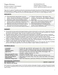 We are seeking a financial financial analyst job summary 7. Resume Of Tapas Biswas Business Analyst