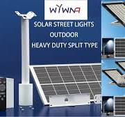 WYWNA 12000W Solar Street Lights Outdoor - 6500K Solar ...