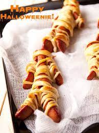 Hot Dog Mummies Halloween Fun From Macheesmo Recipe Hot Dogs Mummy Hot Dogs Hot Dog Recipes