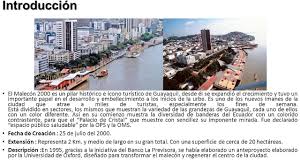 MALECÓN 2000 Guayaquil – Ecuador. Introducción El Malecón 2000 es un pilar  histórico e ícono turístico de Guayaquil, desde él se expandió el  crecimiento. - ppt descargar