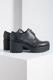 Vagabond Dioon Leather Oxford In Black Lyst