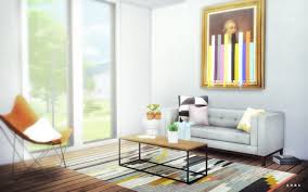 Sofa stool storage table table lamp teen throw tile traditional transitional trunk urban outfitters vanity velvet vintage vintage industrial wall decor wallpaper wardrobe. West Elm Box Frame Coffee Table At Alachie Brick Sims Sims 4 Updates