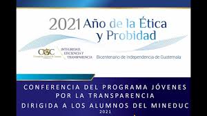 Señores padres de familia y/o representantes legales ponemos en su conocimiento que los rubros correspondientes a matricula y pensión se mantienen, dando cumplimiento a la resolución nº. Capacitacion Para Alumnos Del Mineduc Del Programa Jovenes Por La Transparencia 2021 Youtube