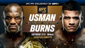 Ufc 258 Usman Vs Burns Live From Las Vegas Saturday Exclusively On Espn Ppv Prelims On Espn Espn Deportes And Espn Espn Press Room U S