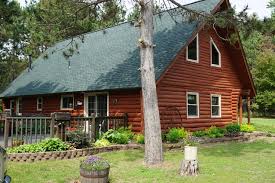 Grand builders llc exceeds all expectations. Gaf Timberline Hd Shingles Hunter Green On Red Log House House Exterior Minneapolis By Storm Group Roofing Llc Houzz Ie