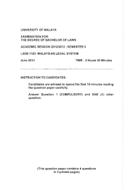 English past year paper 2. Um Past Year Exam Paper Malaysijii