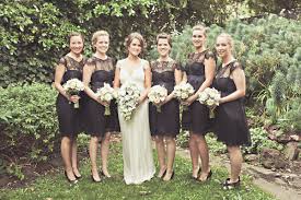 #colsbm #bridesmaids #bridesmaiddresses #blackwedding #weddingideas. Perfect Little And Long Black Bridesmaids Dresses Chic Vintage Brides