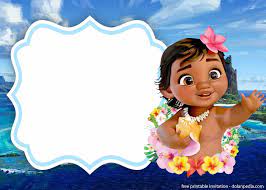 Free Printable Moana Invitation Templates Moana Birthday Invitation Moana Invitation Moana Party Invitations