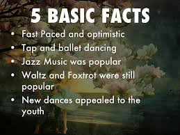 Jazz was a hit in the 1920s, african americans were given credit for leading the jazz industry, the jazz industry had an amazing impact on many other popular cultures. 1920 S Dance Styles By Tori Simmons